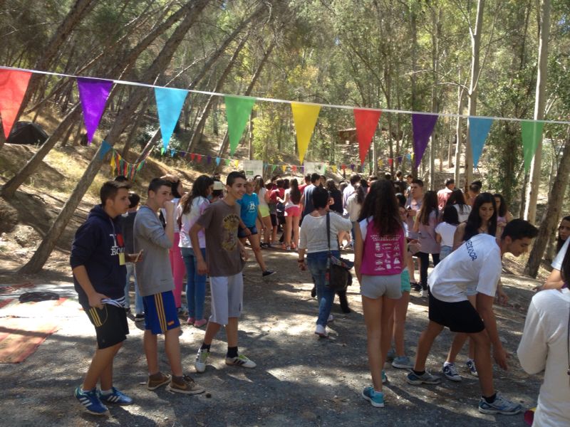 La II Acampada Mediando rene a 150 jvenes de los institutos de la comarca